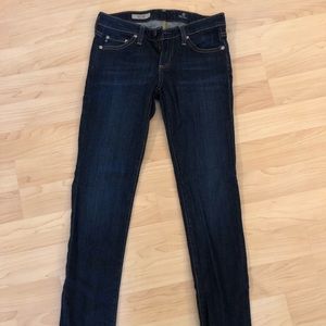 AG jeans cigarette leg.